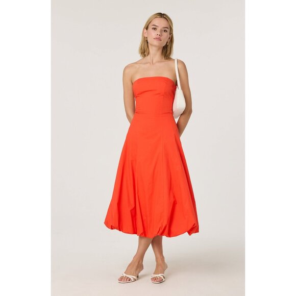 ASTR THE LABEL Dresses & Skirts - ASTR THE LABEL Lace Up Strapless Bubble Dress SIZE S NEW